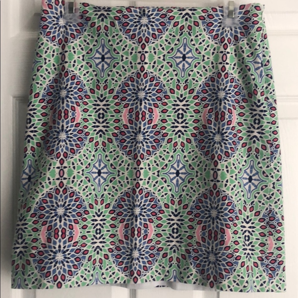 Talbots petite multicolored skirt